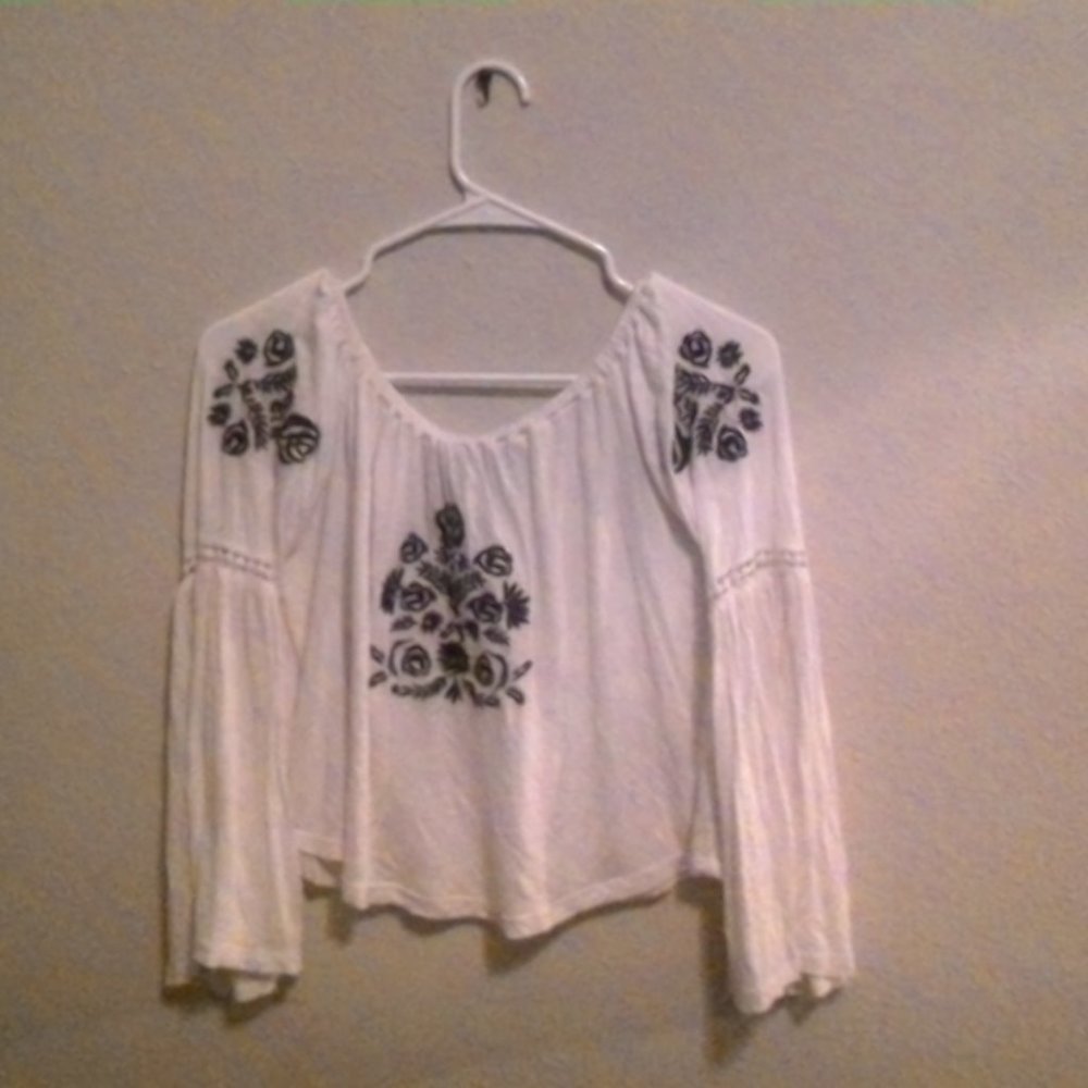 White Crop Top